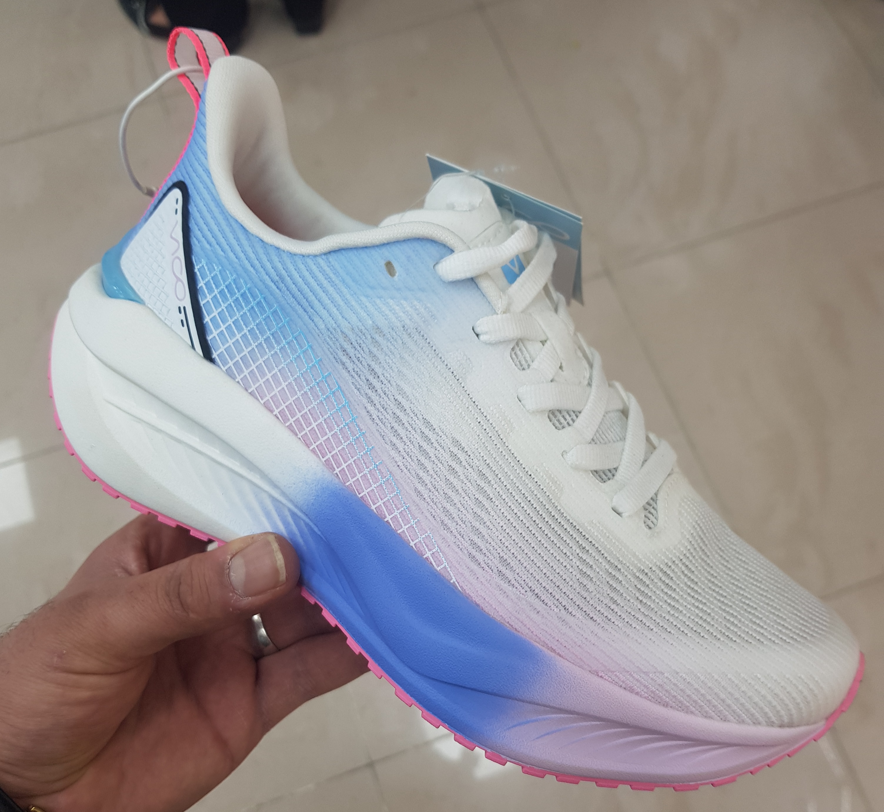 ویکو رانینگ سفید-بنفشVico Runing White/Purple